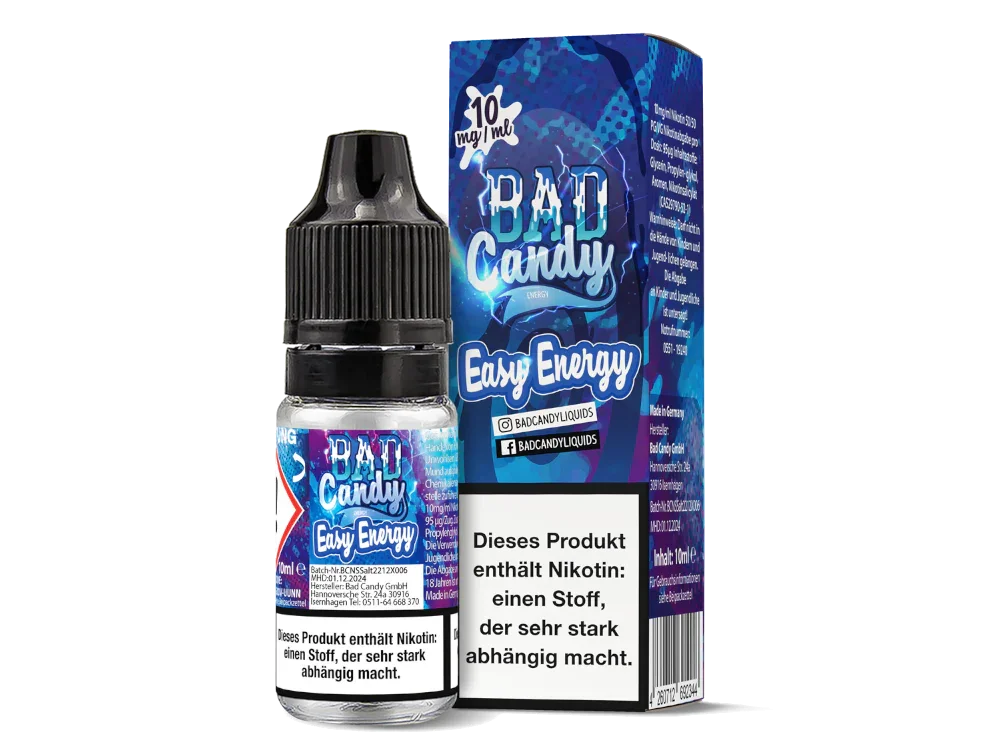 Bad Candy Liquids - Easy Energy - Nikotinsalz Liquid - time4smoke
