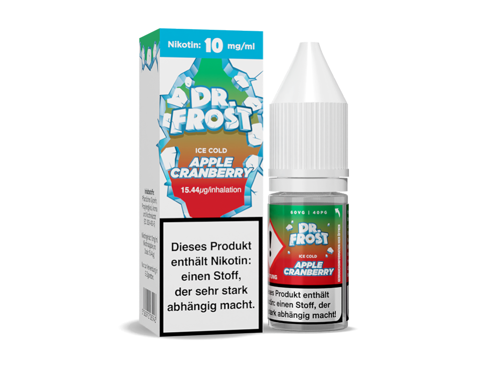 Dr. Frost - Ice Cold - Apple Cranberry - Nikotinsalz Liquid