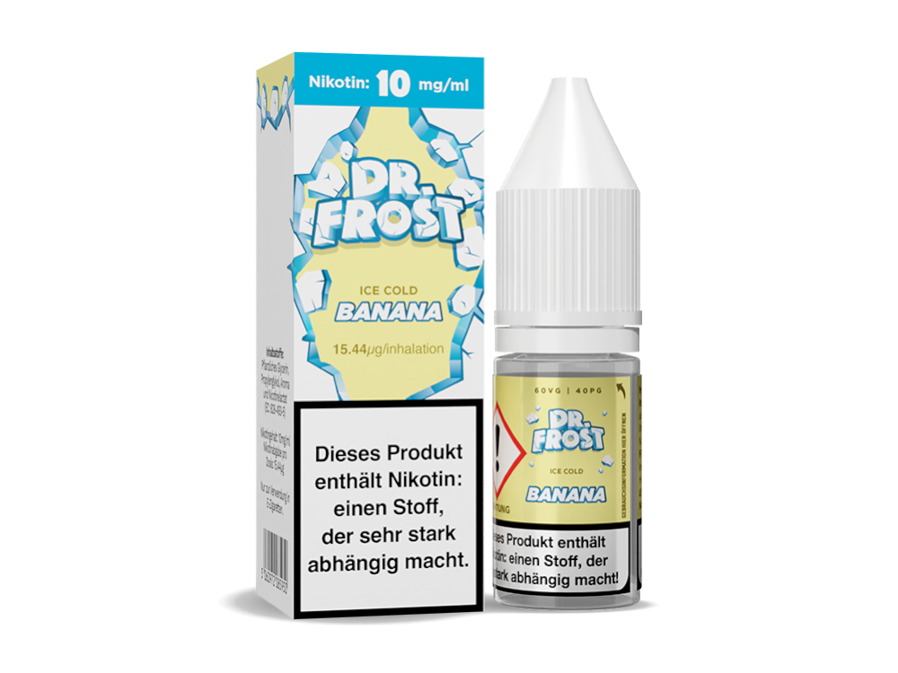 Dr. Frost - Ice Cold - Banana - Nikotinsalz Liquid - time4smoke