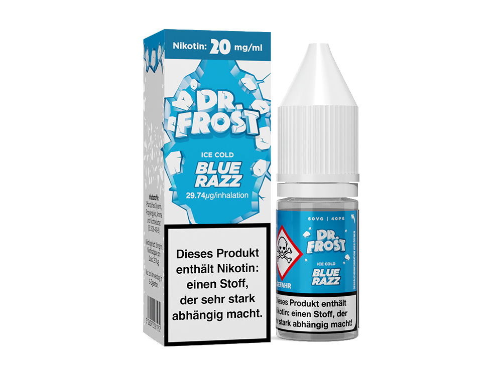 Dr. Frost - Ice Cold - Blue Razz - Nikotinsalz Liquid