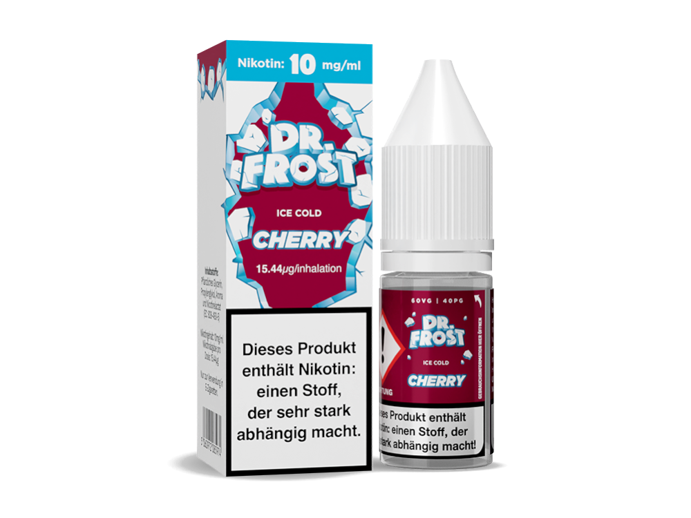 Dr. Frost - Ice Cold - Cherry - Nikotinsalz Liquid - time4smoke