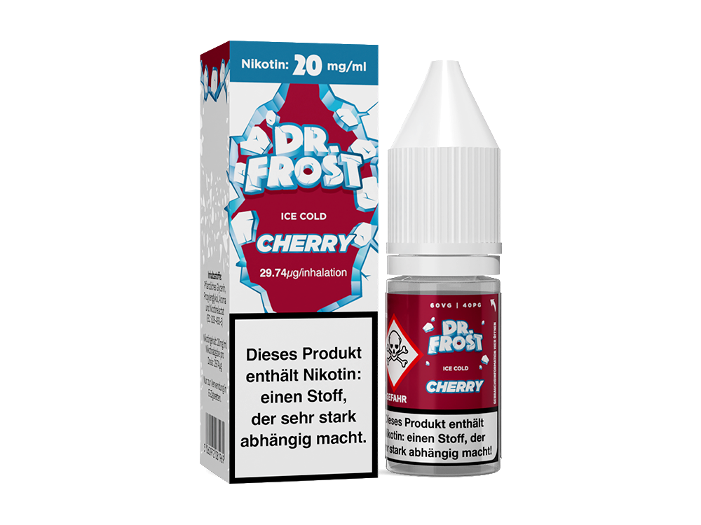 Dr. Frost - Ice Cold - Cherry - Nikotinsalz Liquid - time4smoke