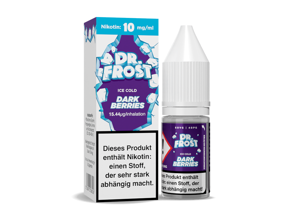 Dr. Frost - Ice Cold - Dark Berries - Nikotinsalz Liquid - time4smoke