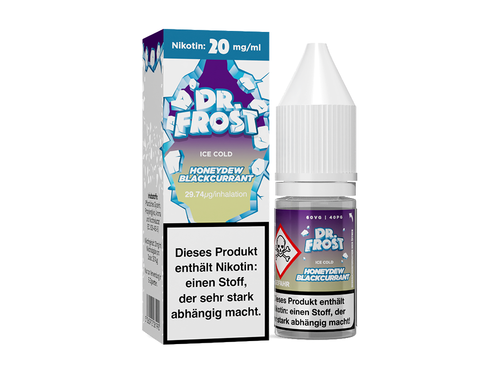 Dr. Frost - Ice Cold - Honeydew Blackcurrant - Nikotinsalz Liquid