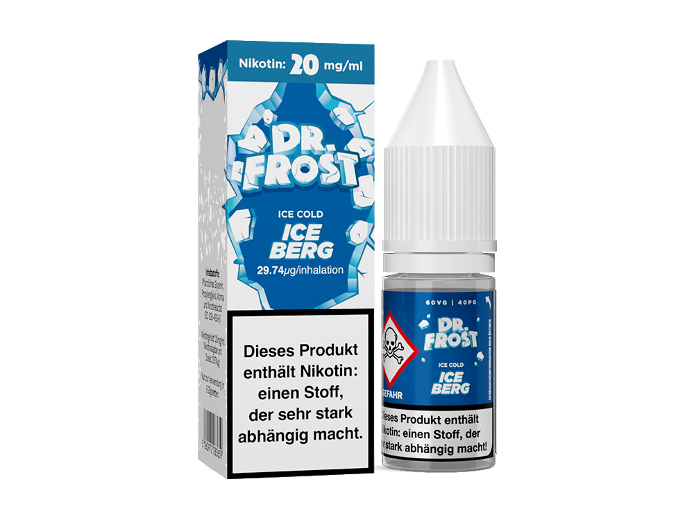 Dr. Frost - Ice Cold - Iceberg - Nikotinsalz Liquid - time4smoke