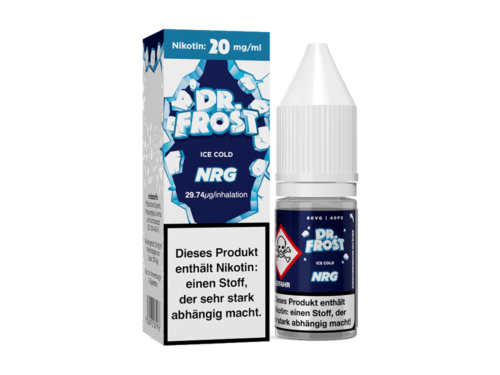 Dr. Frost - Ice Cold - NRG - Nikotinsalz Liquid - time4smoke