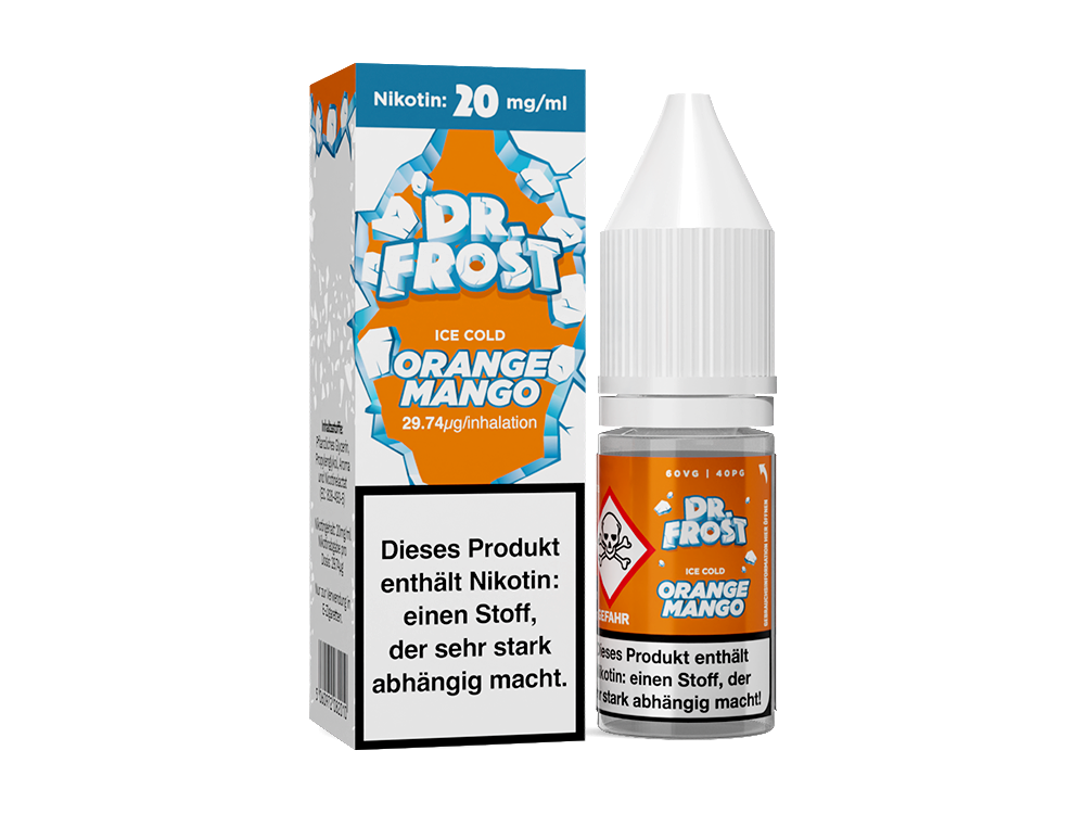 Dr. Frost - Ice Cold - Orange Mango - Nikotinsalz Liquid