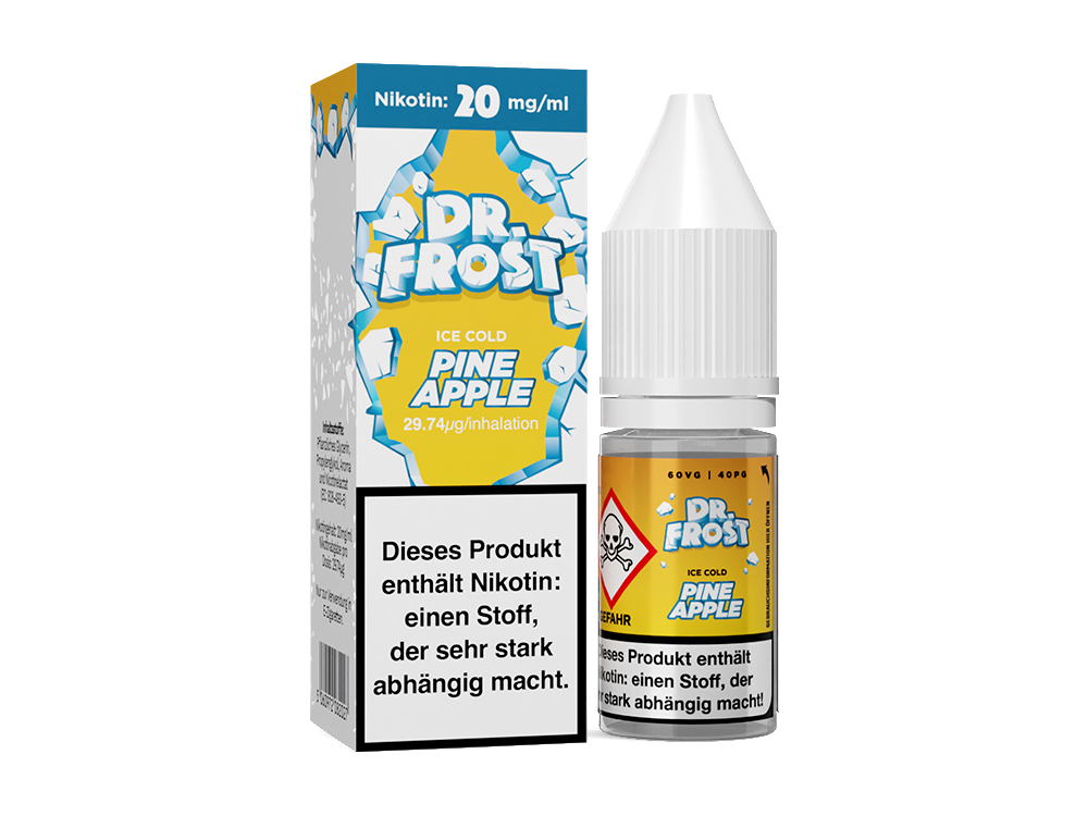 Dr. Frost - Ice Cold - Pineapple - Nikotinsalz Liquid