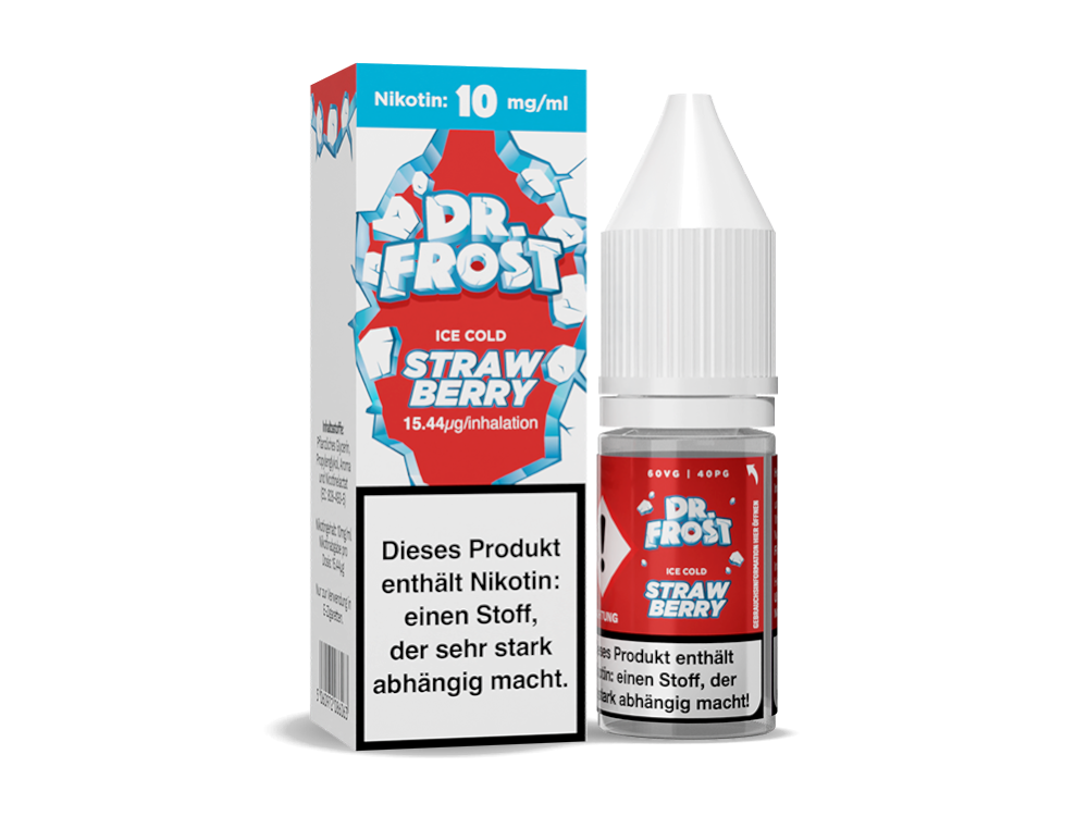 Dr. Frost - Ice Cold - Strawberry - Nikotinsalz Liquid