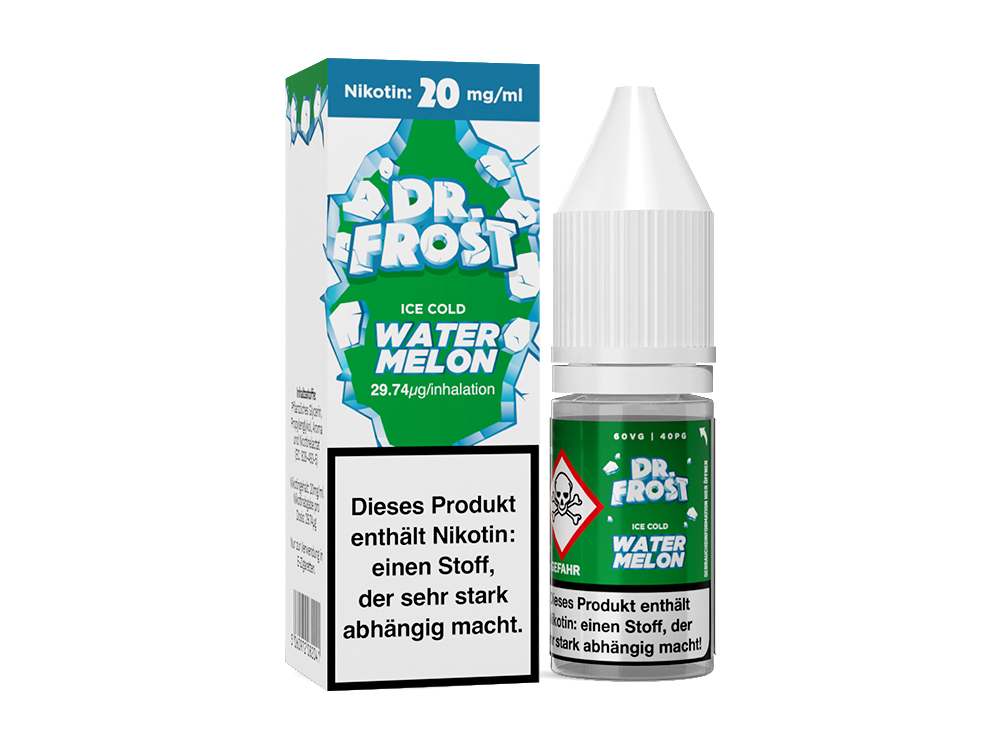 Dr. Frost - Ice Cold - Watermelon - Nikotinsalz Liquid - time4smoke