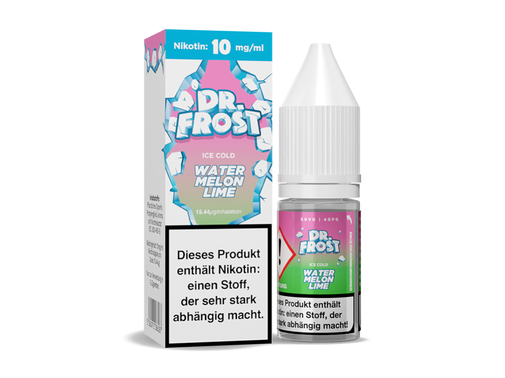 Dr. Frost - Ice Cold - Watermelon Lime - Nikotinsalz Liquid - time4smoke