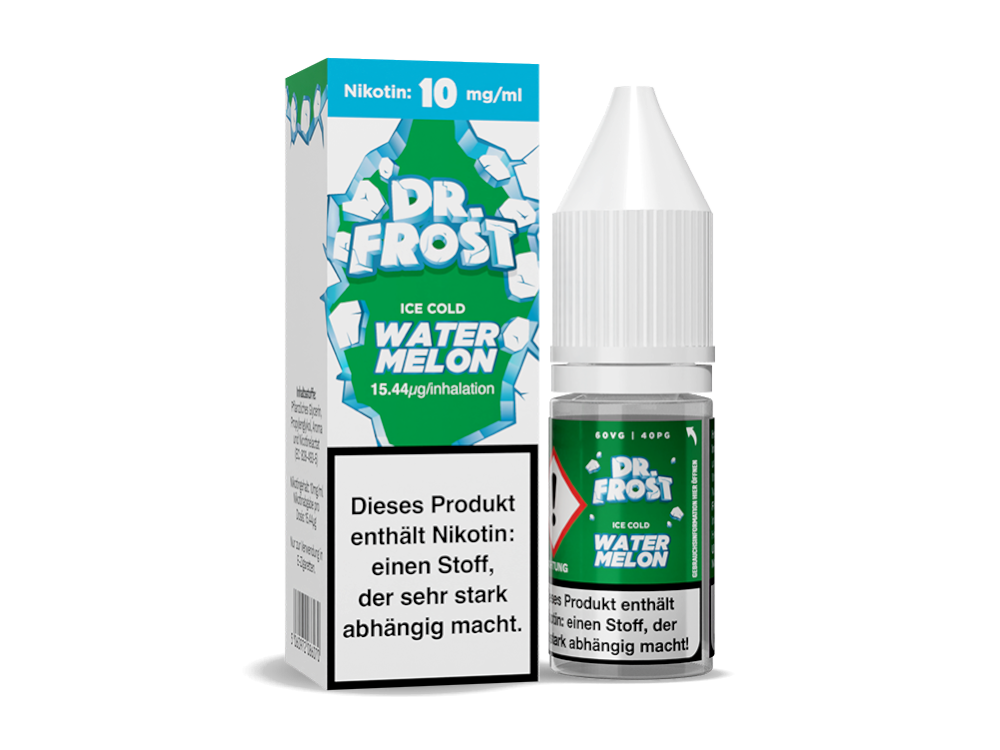Dr. Frost - Ice Cold - Watermelon - Nikotinsalz Liquid - time4smoke