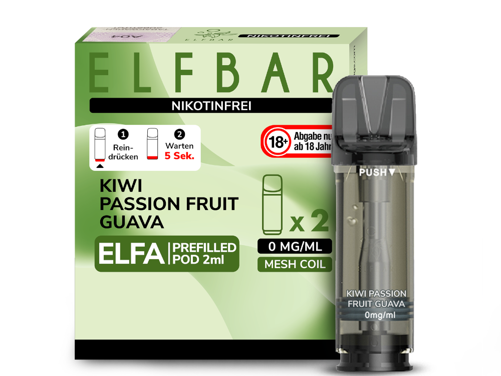 ELFBAR - Elfa Pods (2 x 2 ml) 0 / 20 mg/ml (2 Stück)