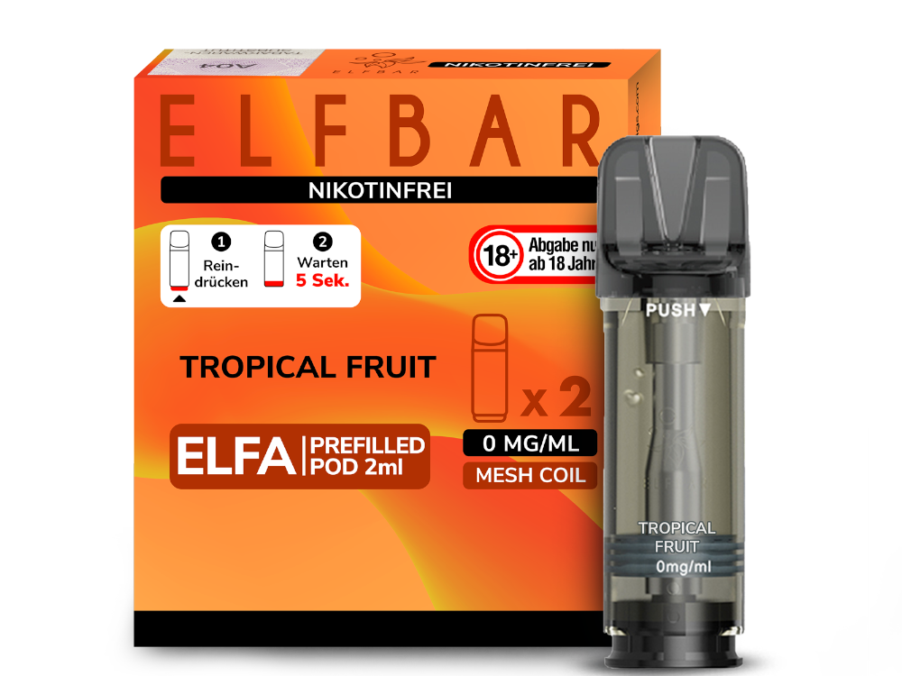 ELFBAR - Elfa Pods (2 x 2 ml) 0 / 20 mg/ml (2 Stück)