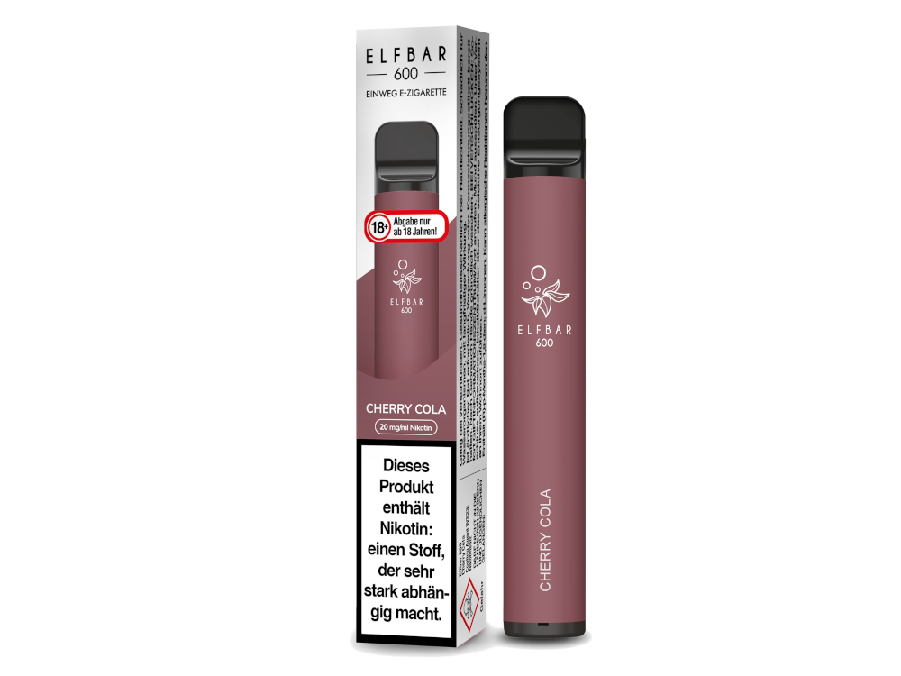 ELFBAR - 600 - (2 ml) 20 mg/ml - Einweg E-Zigarette