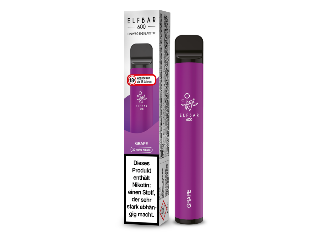 ELFBAR - 600 - (2 ml) 20 mg/ml - Einweg E-Zigarette