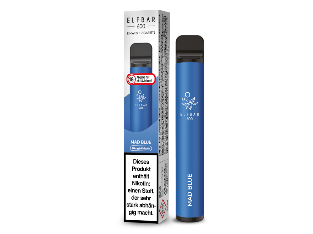 ELFBAR - 600 - (2 ml) 20 mg/ml - Einweg E-Zigarette