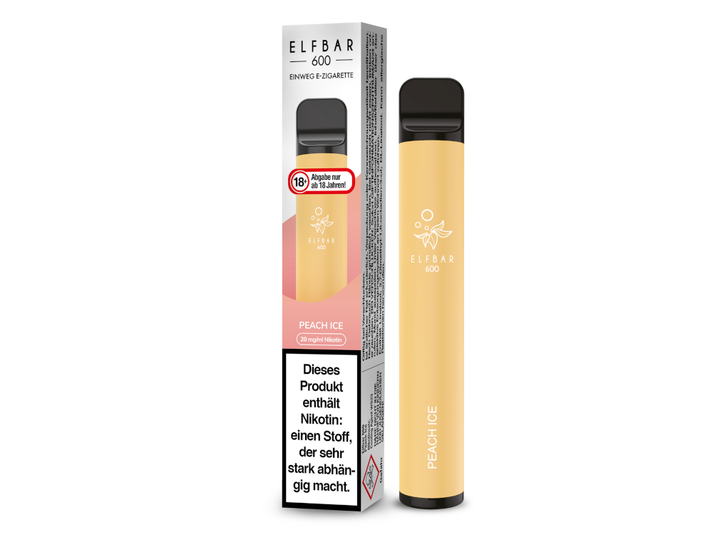 ELFBAR - 600 - (2 ml) 20 mg/ml - Einweg E-Zigarette