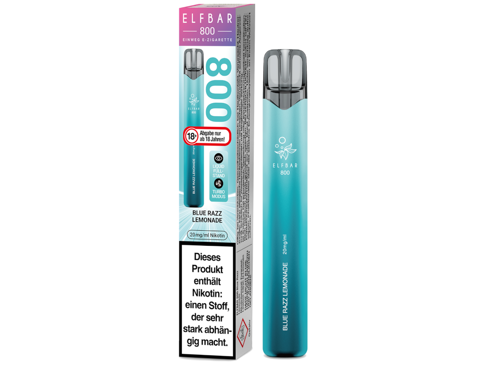 Elfbar 800 Einweg E-Zigarette / Vape (2 ml) 20 mg/ml - time4smoke