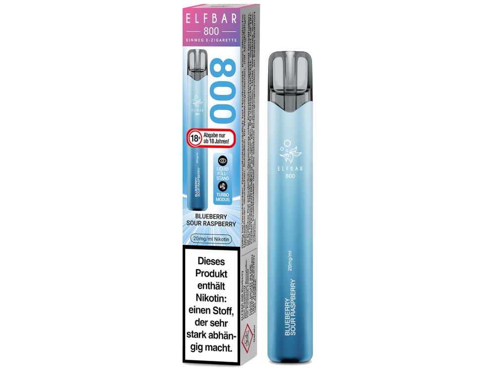 Elfbar 800 Einweg E-Zigarette / Vape (2 ml) 20 mg/ml - time4smoke