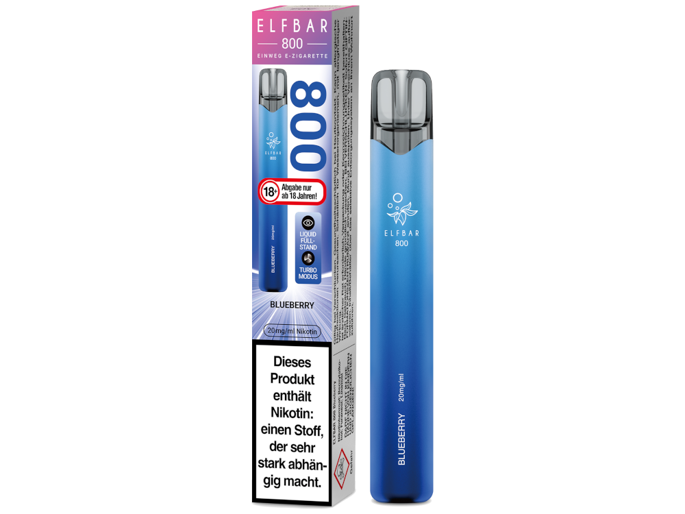 Elfbar 800 Einweg E-Zigarette / Vape (2 ml) 20 mg/ml - time4smoke