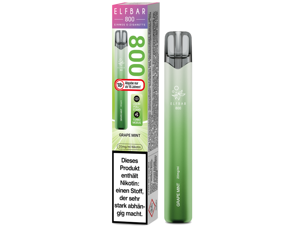 Elfbar 800 Einweg E-Zigarette / Vape (2 ml) 20 mg/ml - time4smoke