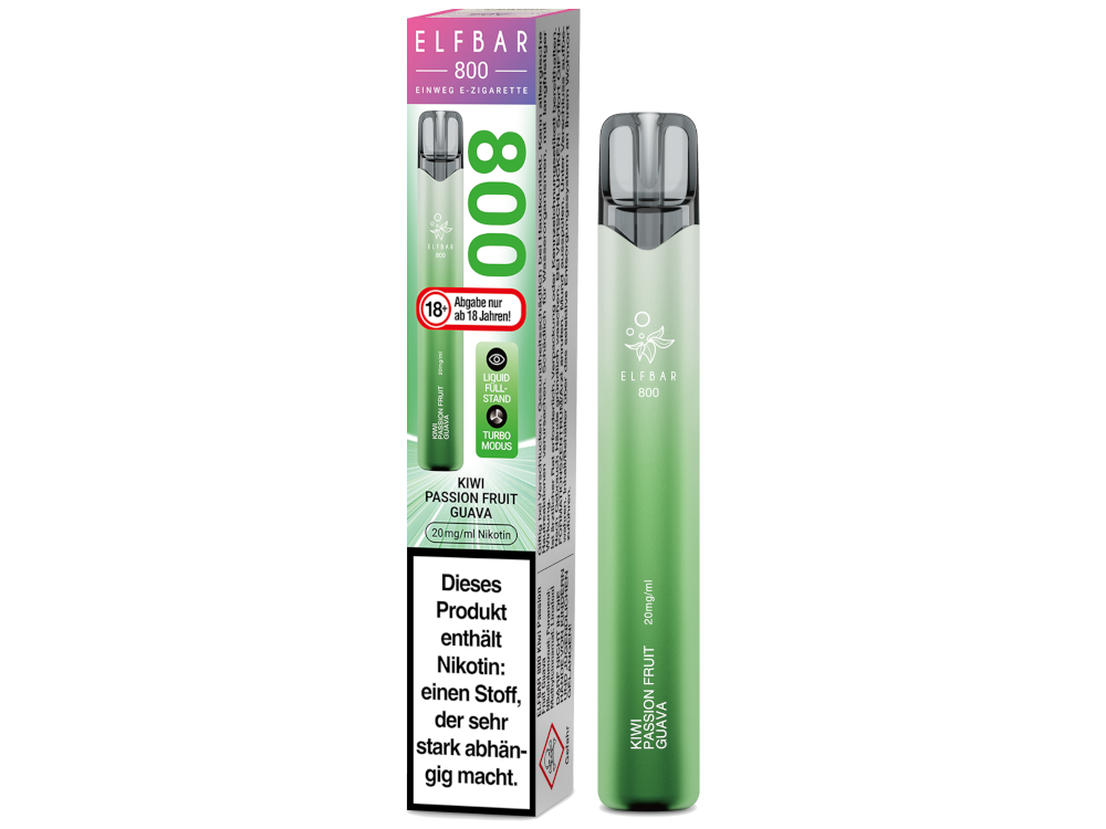 Elfbar 800 Einweg E-Zigarette / Vape (2 ml) 20 mg/ml - time4smoke