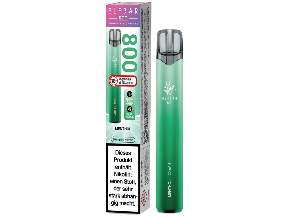 Elfbar 800 Einweg E-Zigarette / Vape (2 ml) 20 mg/ml - time4smoke