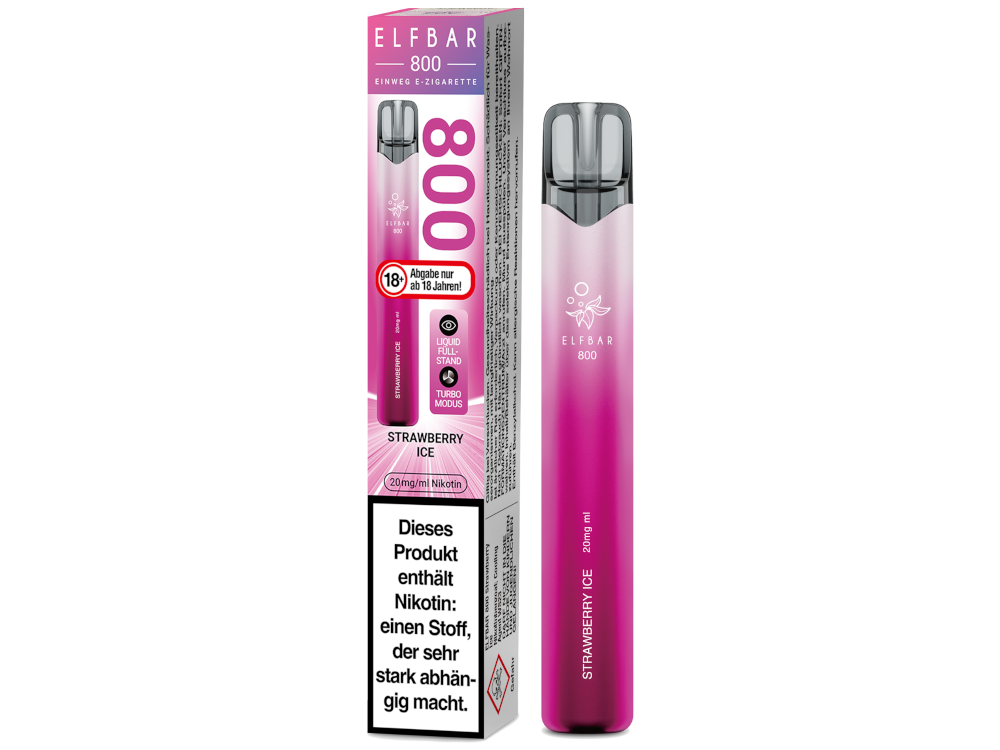 Elfbar 800 Einweg E-Zigarette / Vape (2 ml) 20 mg/ml - time4smoke
