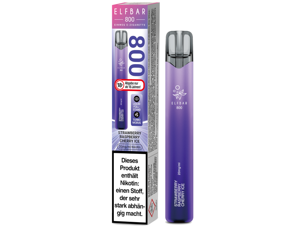 Elfbar 800 Einweg E-Zigarette / Vape (2 ml) 20 mg/ml - time4smoke