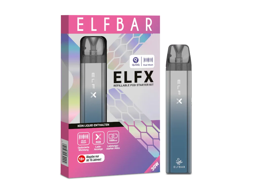 Elfbar - Elfx (2 ml) 1000 mAh E-Zigarette / Vape - time4smoke