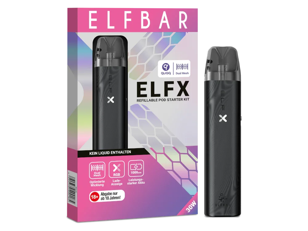 Elfbar - Elfx (2 ml) 1000 mAh E-Zigarette / Vape - time4smoke