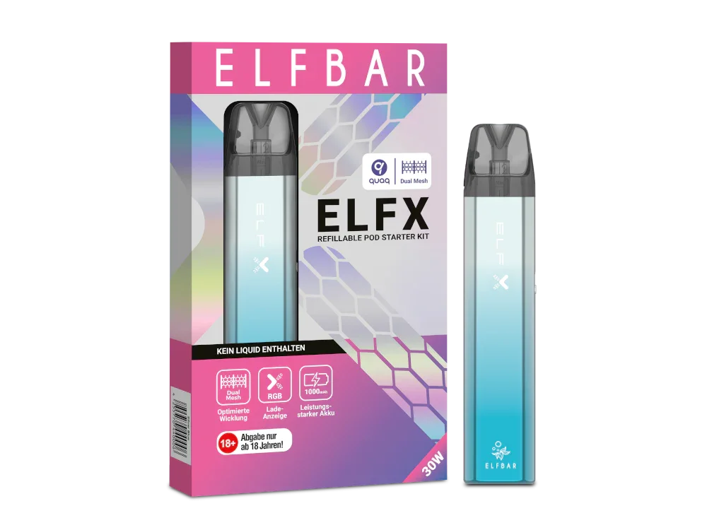Elfbar - Elfx (2 ml) 1000 mAh E-Zigarette / Vape - time4smoke