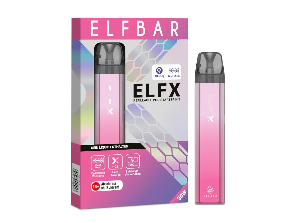 Elfbar - Elfx (2 ml) 1000 mAh E-Zigarette / Vape - time4smoke