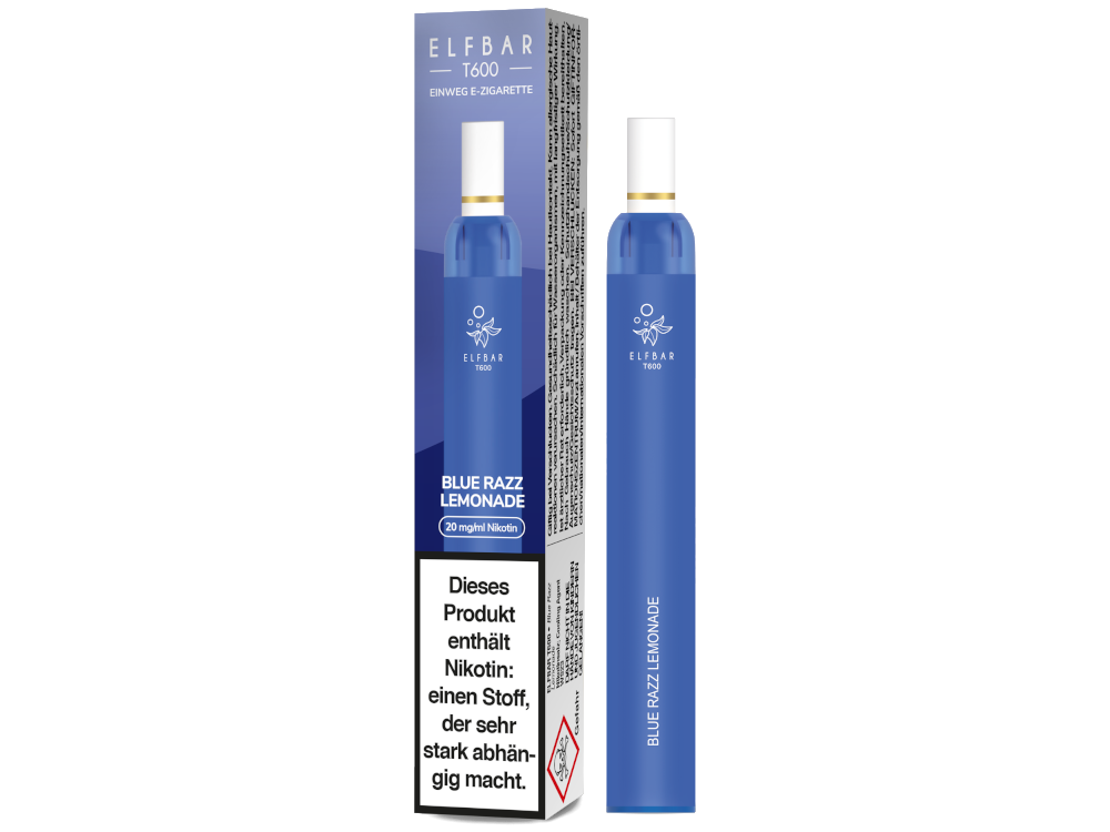 Elfbar T600 Einweg E-Zigarette / Vape (2 ml) 20 mg/ml - time4smoke