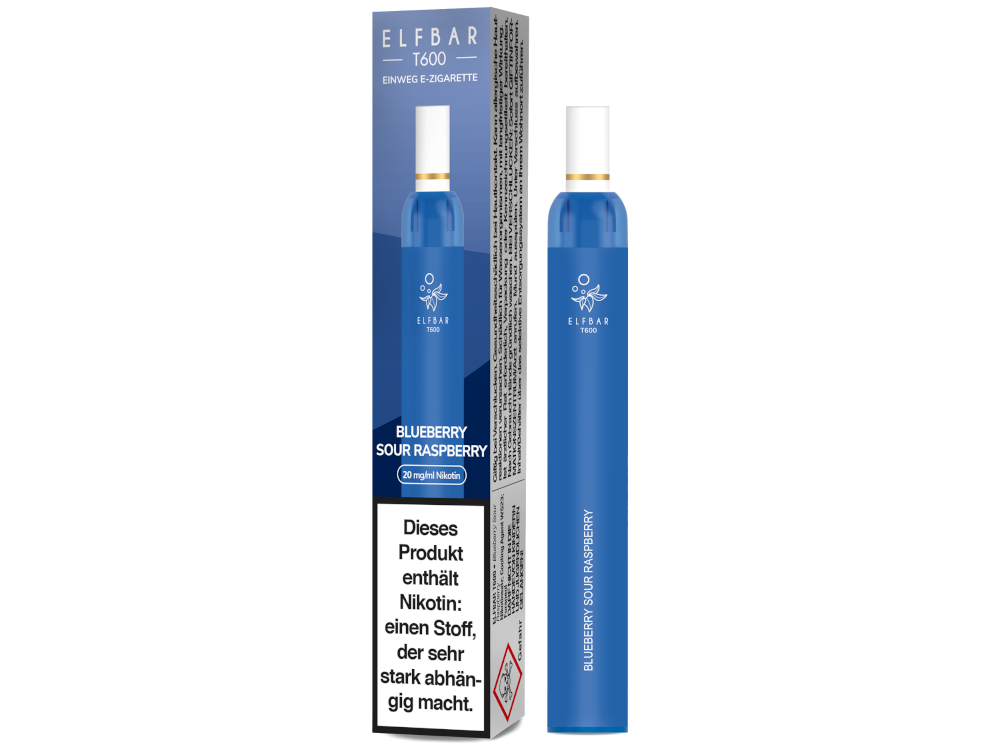 Elfbar T600 Einweg E-Zigarette / Vape (2 ml) 20 mg/ml - time4smoke