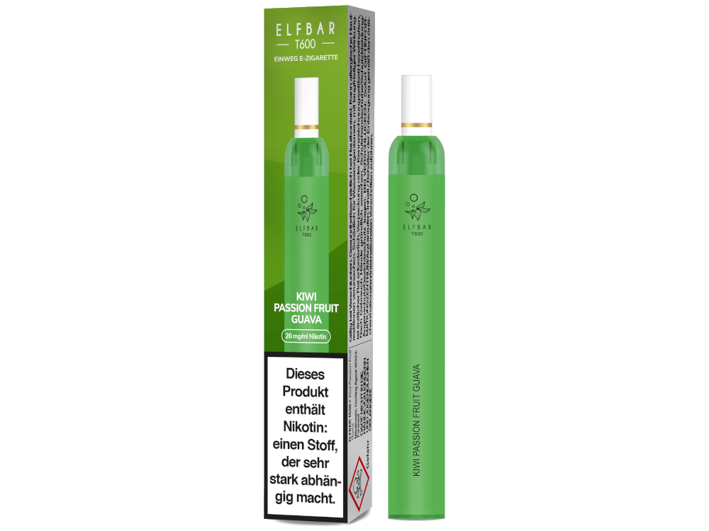 Elfbar T600 Einweg E-Zigarette / Vape (2 ml) 20 mg/ml - time4smoke