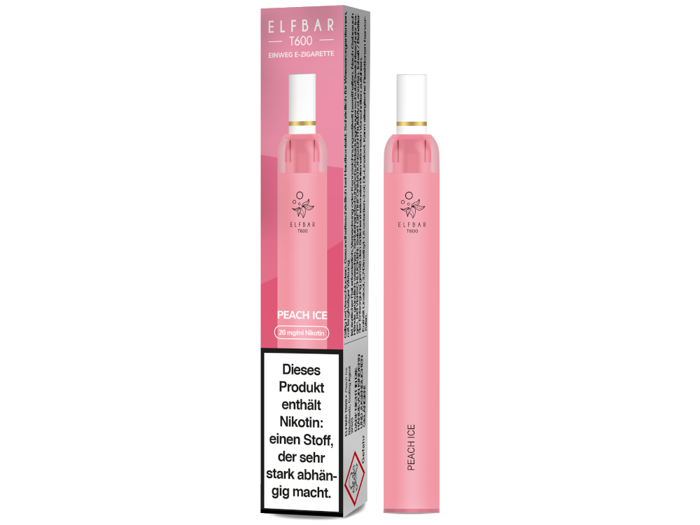 Elfbar T600 Einweg E-Zigarette / Vape (2 ml) 20 mg/ml - time4smoke