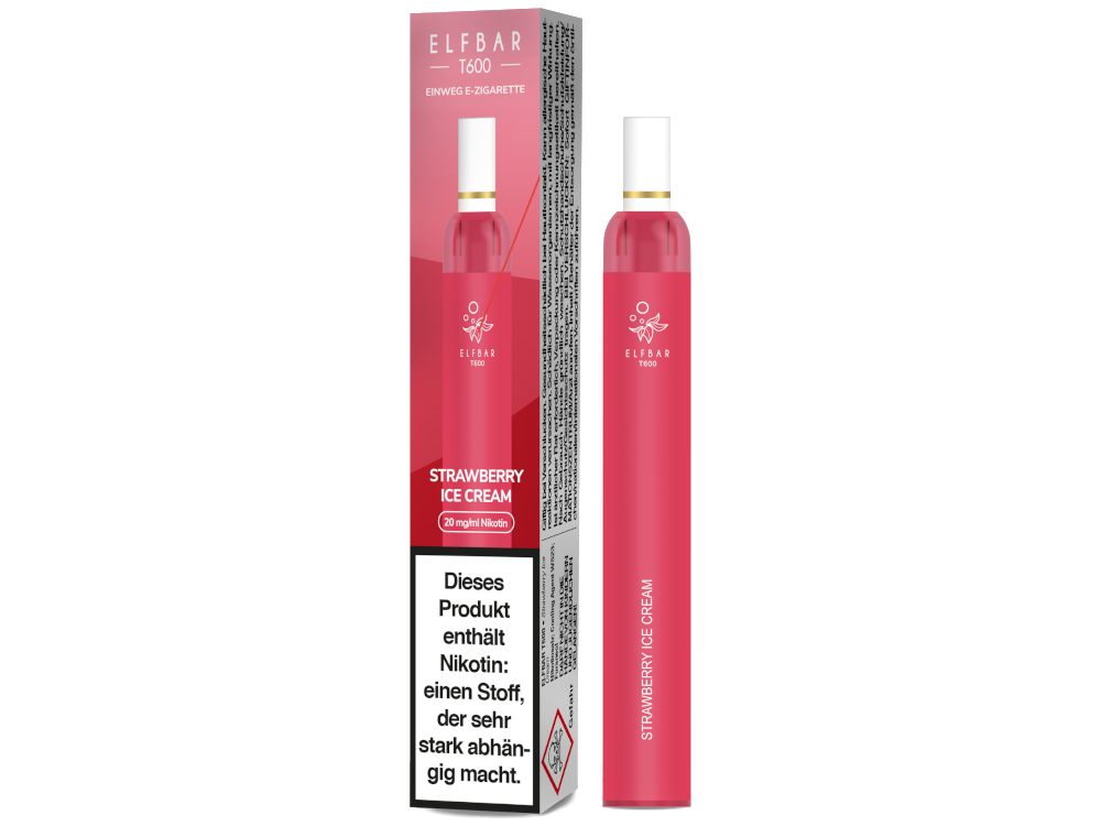 Elfbar T600 Einweg E-Zigarette / Vape (2 ml) 20 mg/ml - time4smoke