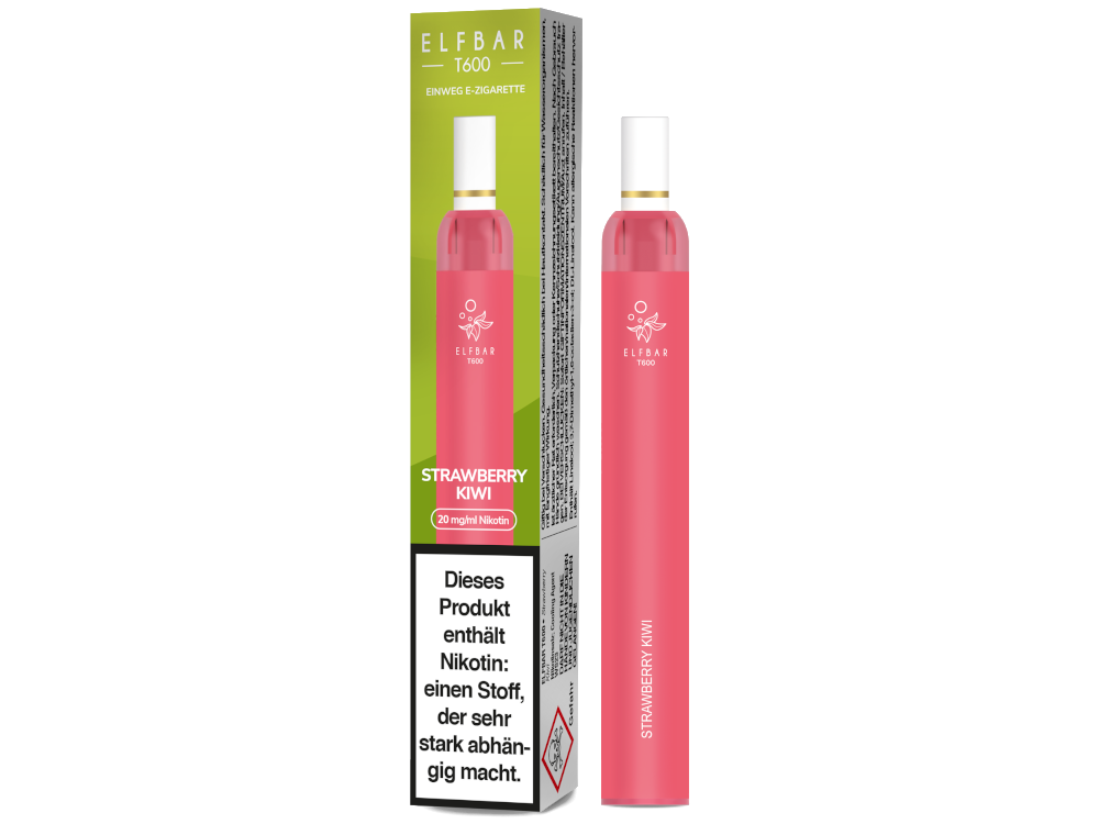 Elfbar T600 Einweg E-Zigarette / Vape (2 ml) 20 mg/ml - time4smoke