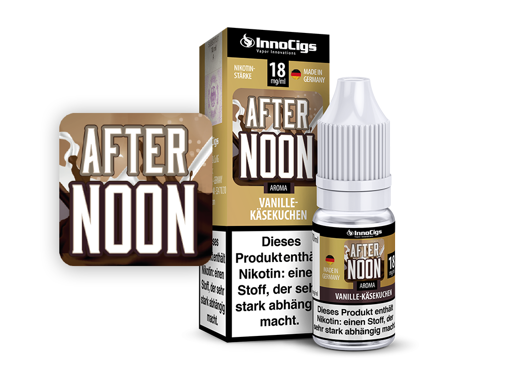 InnoCigs - Afternoon - Vanille-Käsekuchen Liquid - time4smoke