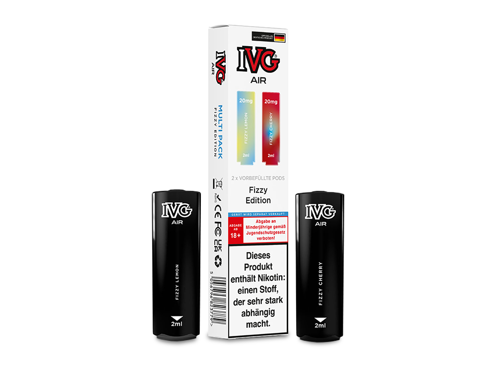 IVG - AIR Pod Multi Flavour Edition (2 x 2 ml) 20 mg/ml