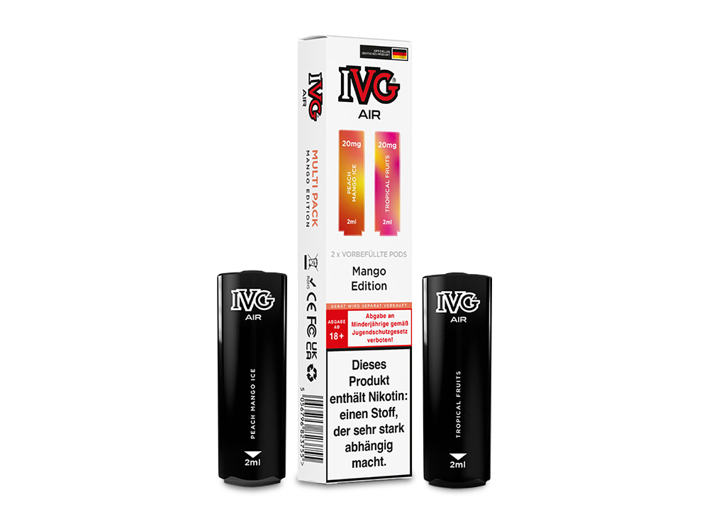 IVG - AIR Pod Multi Flavour Edition (2 x 2 ml) 20 mg/ml