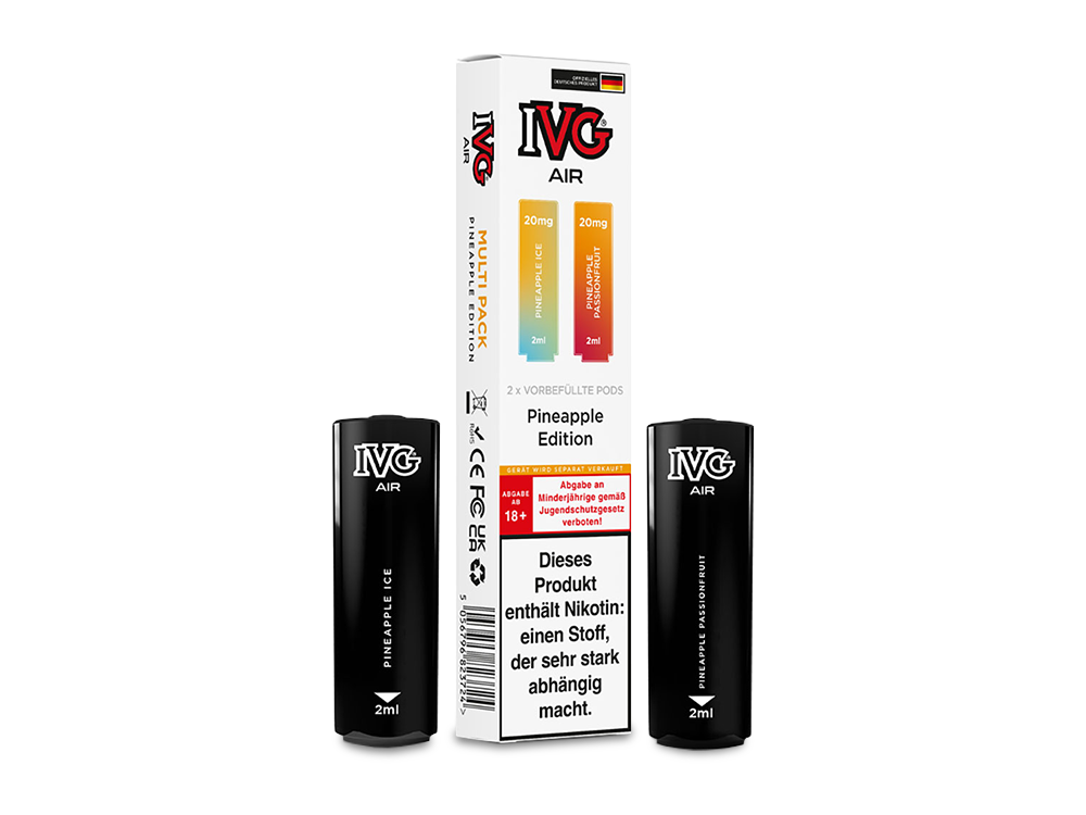 IVG - AIR Pod Multi Flavour Edition (2 x 2 ml) 20 mg/ml