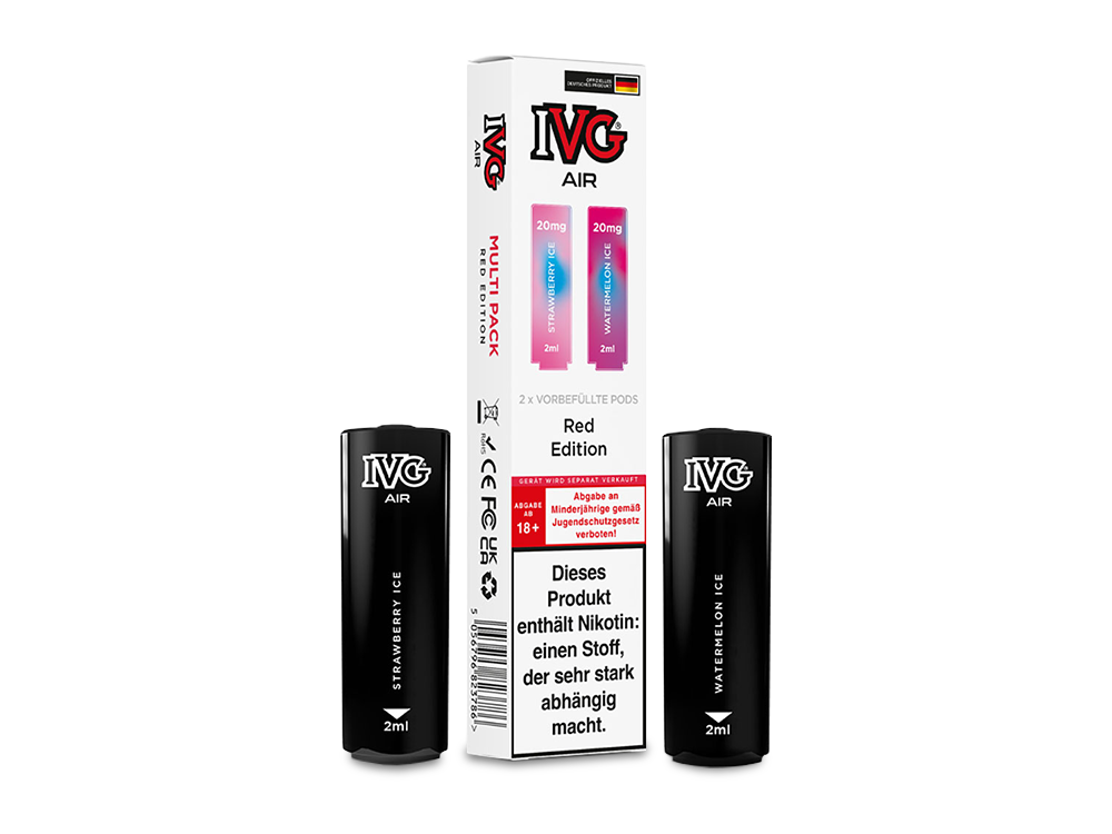 IVG - AIR Pod Multi Flavour Edition (2 x 2 ml) 20 mg/ml