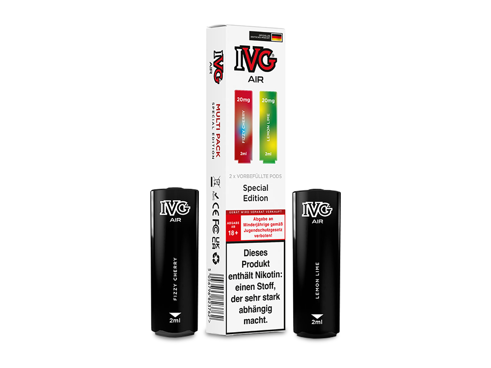 IVG - AIR Pod Multi Flavour Edition (2 x 2 ml) 20 mg/ml