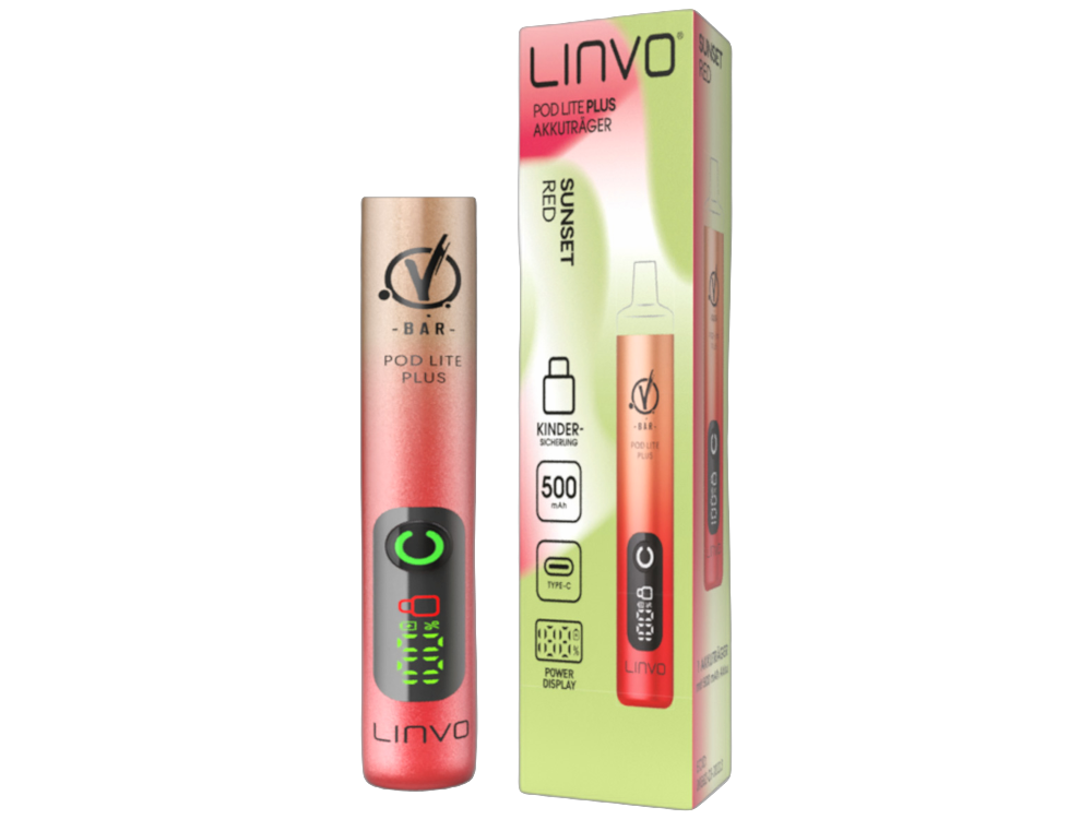 Linvo - Pod Lite Plus (500 mAh) Akku - time4smoke