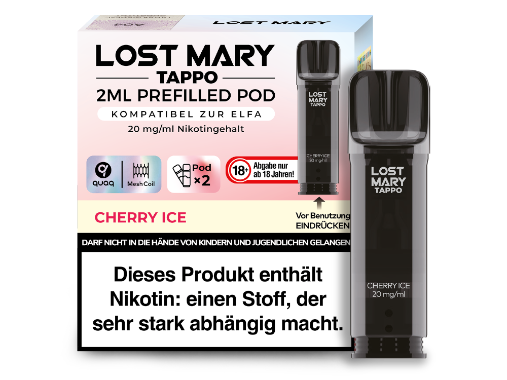 Lost Mary - Tappo Pods (2 x 2 ml) 20 mg/ml (2 Stück) - time4smoke