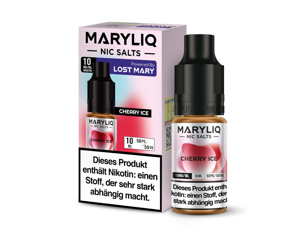 MARYLIQ - Cherry Ice - Nikotinsalz Liquid