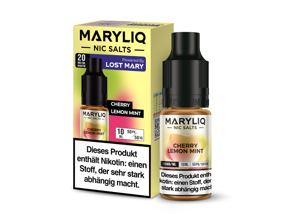 MARYLIQ - Cherry Lemon Mint - Nikotinsalz Liquid